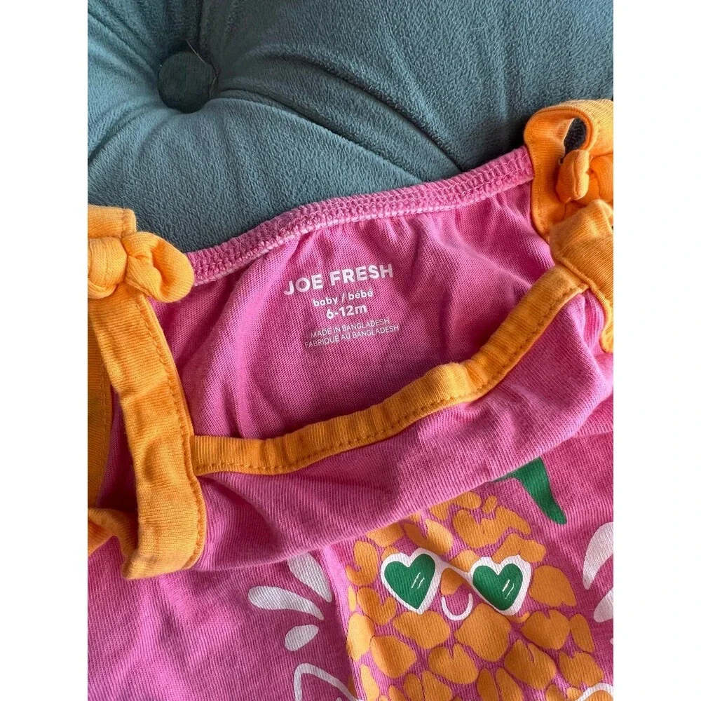 Baby Girl Bundle Joe Fresh Cocomelon Grmboree Baby 3 Pieces 6mo 12mo 18mo